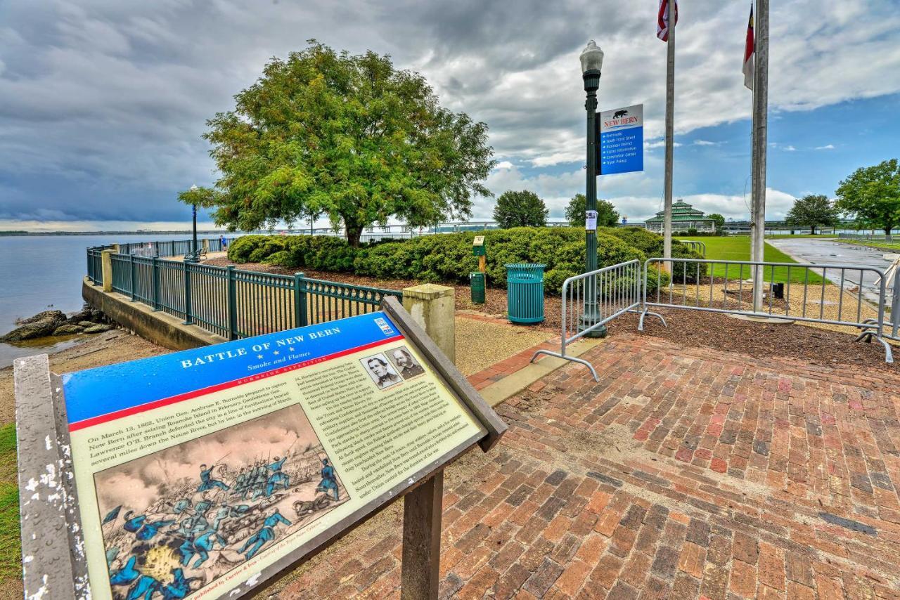 New Bern Home With Yard, Grill And Walkable Location Εξωτερικό φωτογραφία